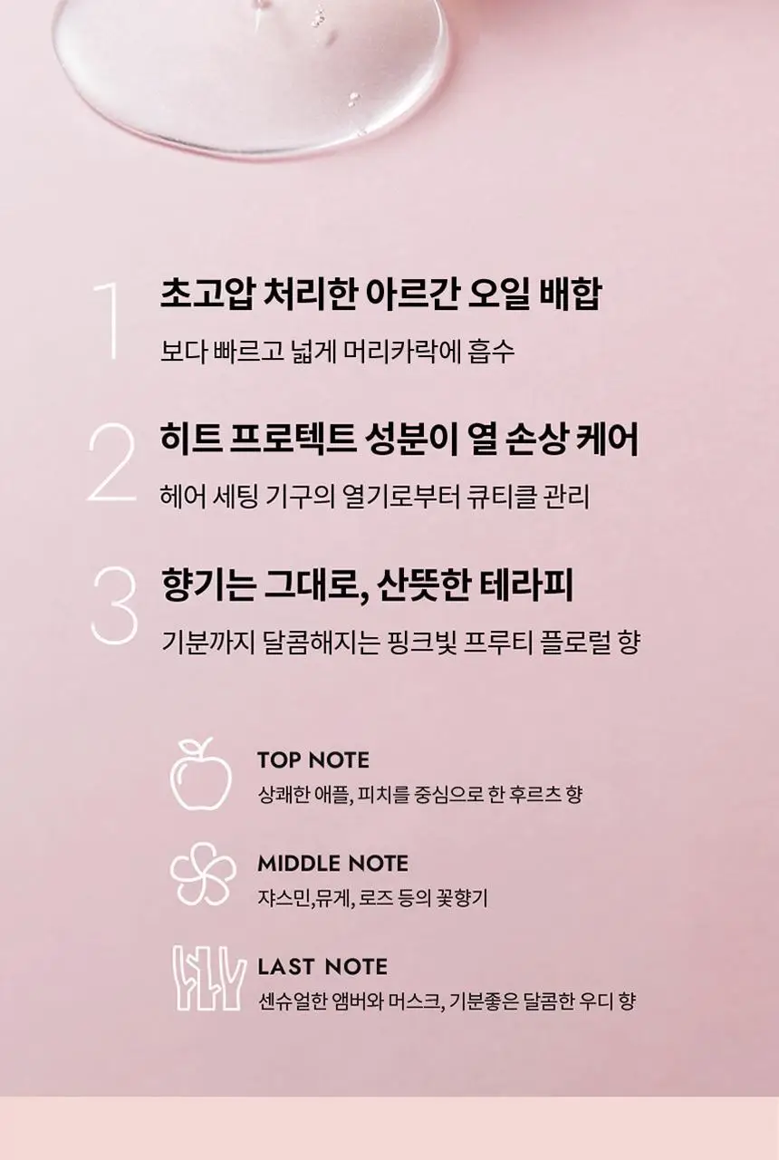 루시도엘 아르간 헤어 오일 60ml 상세페이지 3