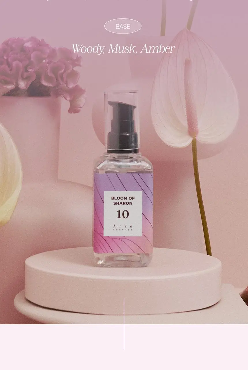 에이르보 10 블룸오브샤론 헤어오일 100ml 상세페이지 12