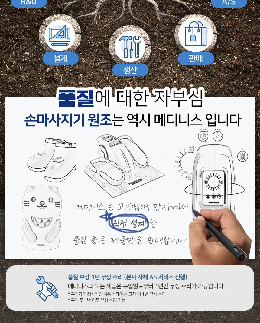메디니스 바디온 멀티형 전기 온열 황토 열선 찜질팩 MW-300GRS 상세페이지 11