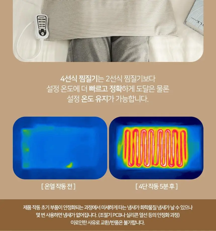 메디니스 바디온 멀티형 전기 온열 황토 열선 찜질팩 MW-300GRS 상세페이지 13