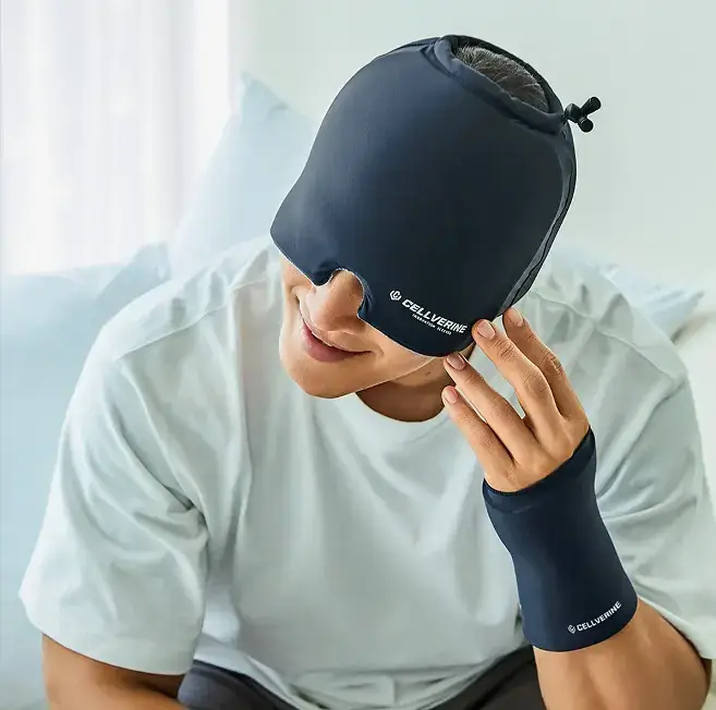셀버린 크라이오 젤 헤드밴드 (민트/네이비)