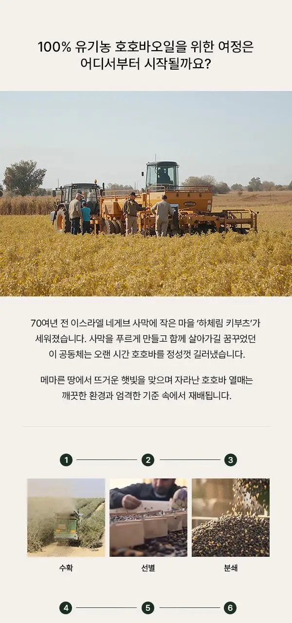 아로마티카 100% 유기농 골든 호호바오일100ml 상세페이지 3