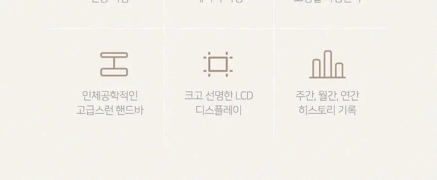 무아스 스마트 핸드바 LCD 빌트인 바디 체지방 체중계 상세페이지 2
