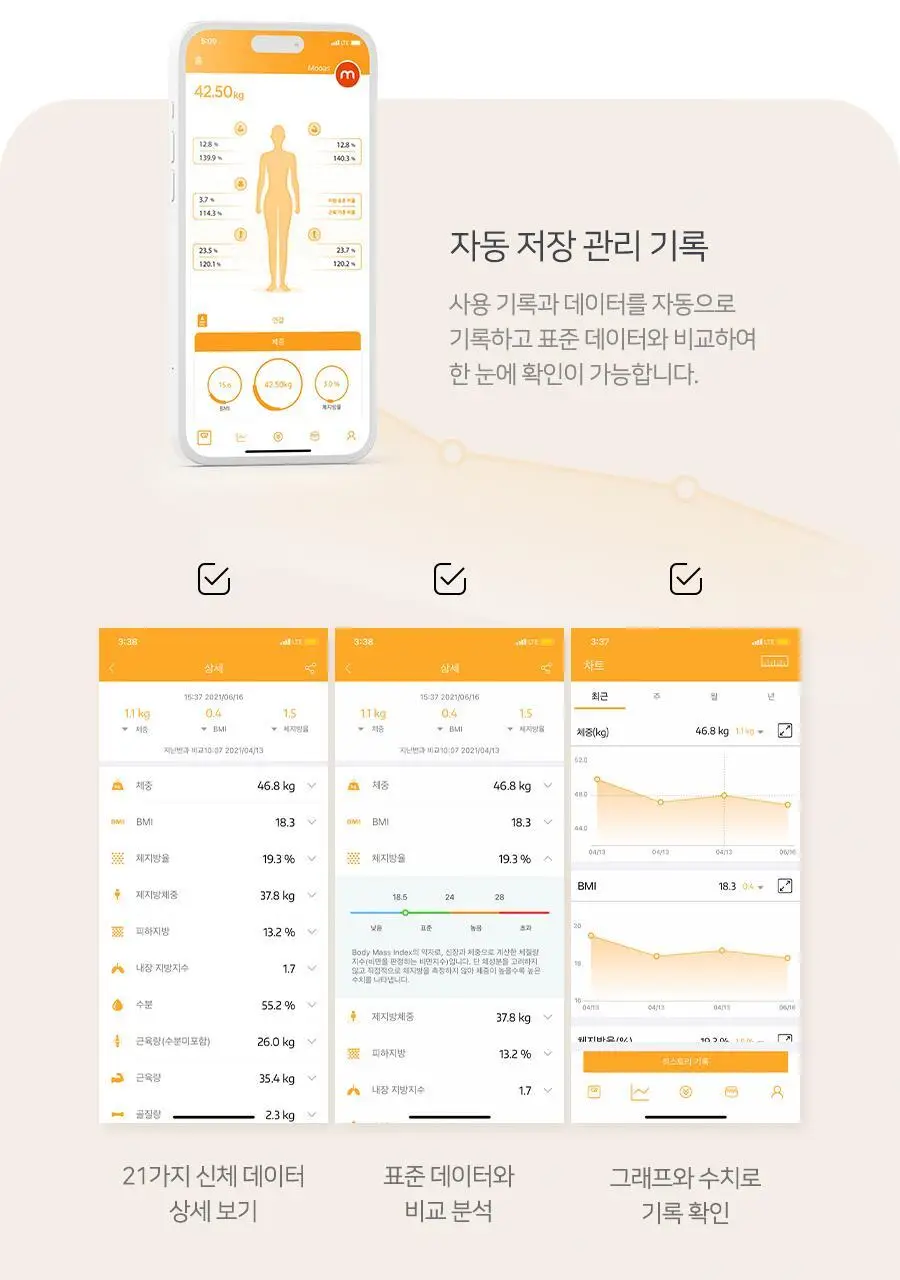 무아스 스마트 핸드바 LCD 빌트인 바디 체지방 체중계 상세페이지 36