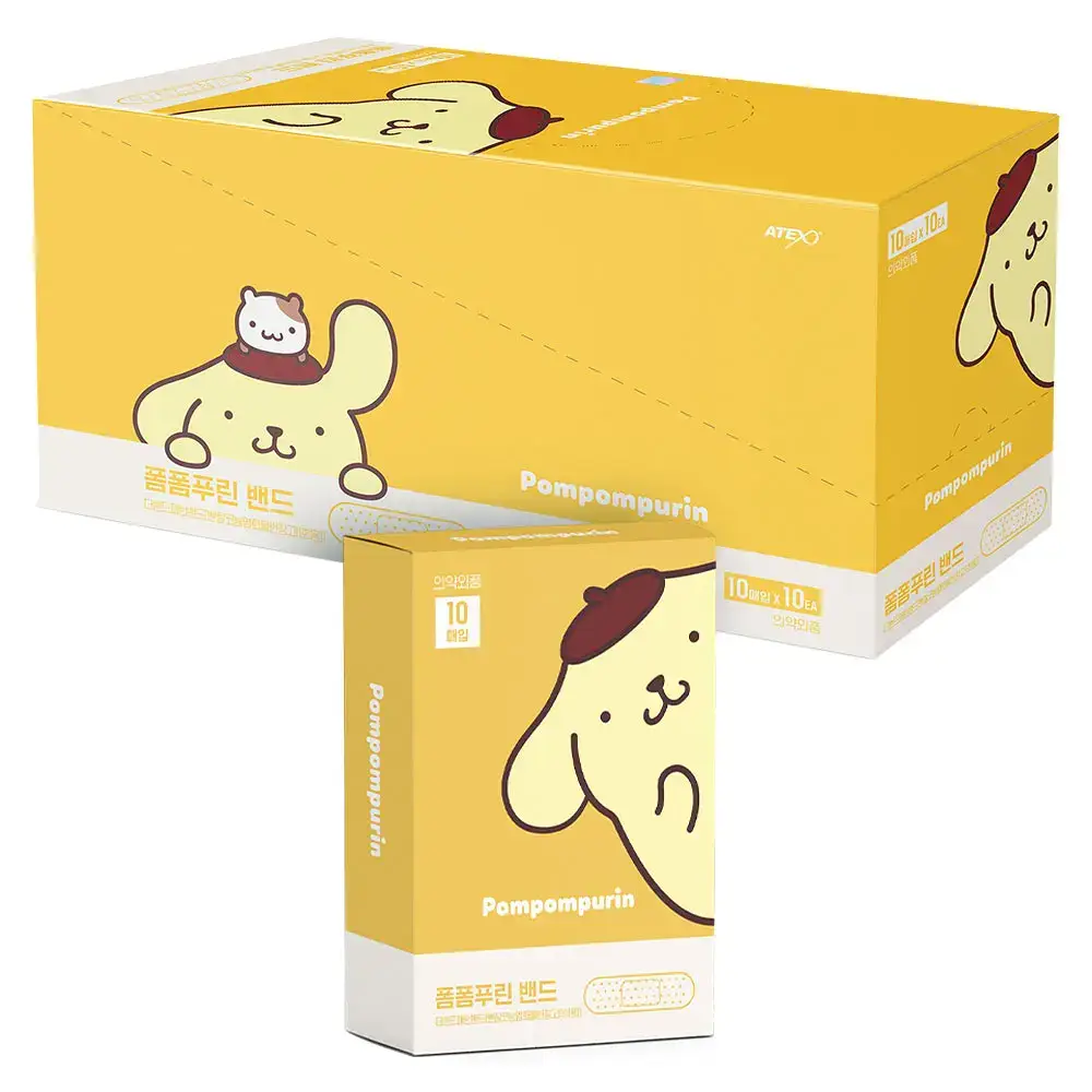 산리오캐릭터즈 폼폼푸린 밴드 10매입x10EA
