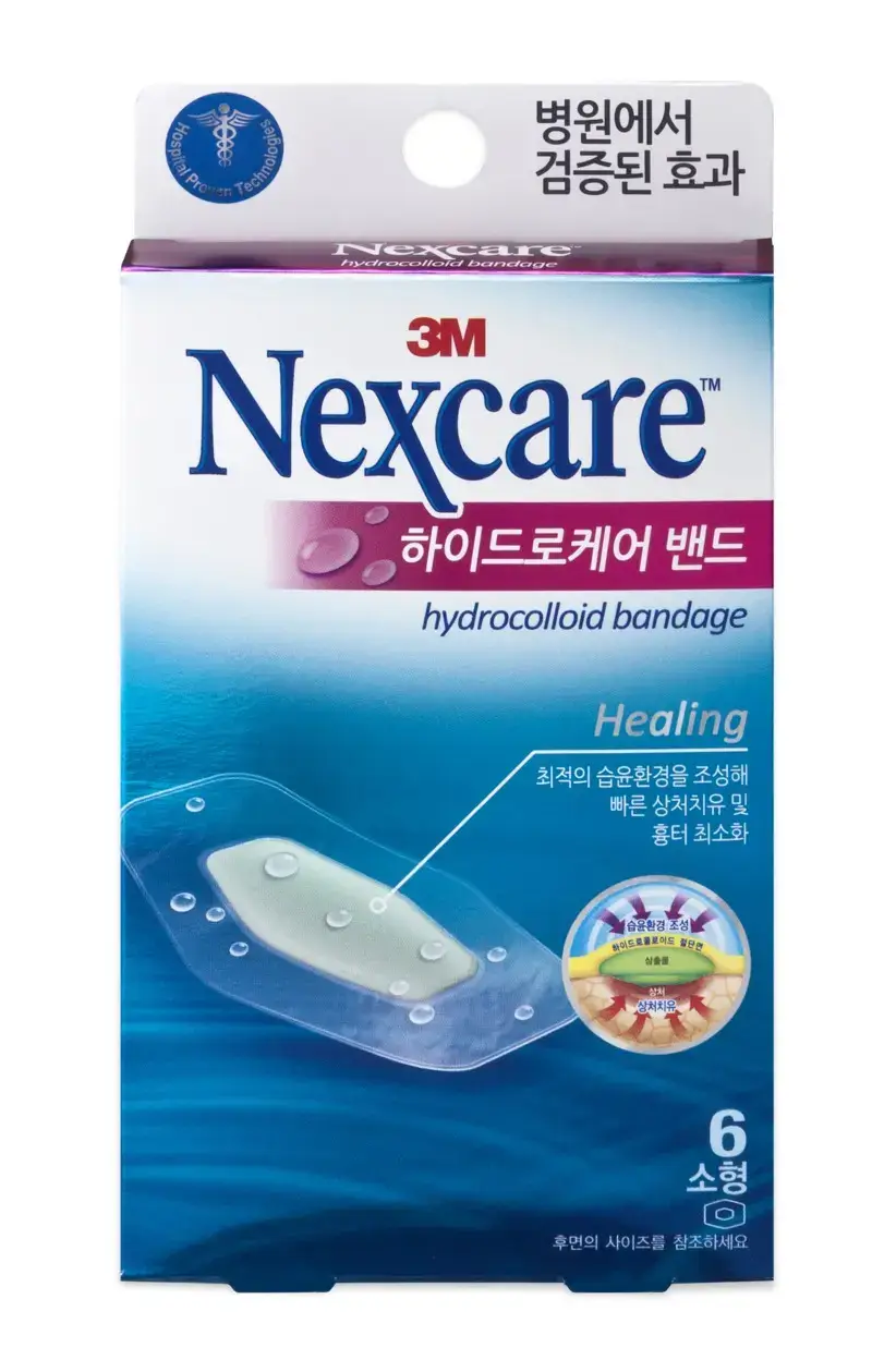 3M 넥스케어 하이드로케어밴드 6매 (소형)