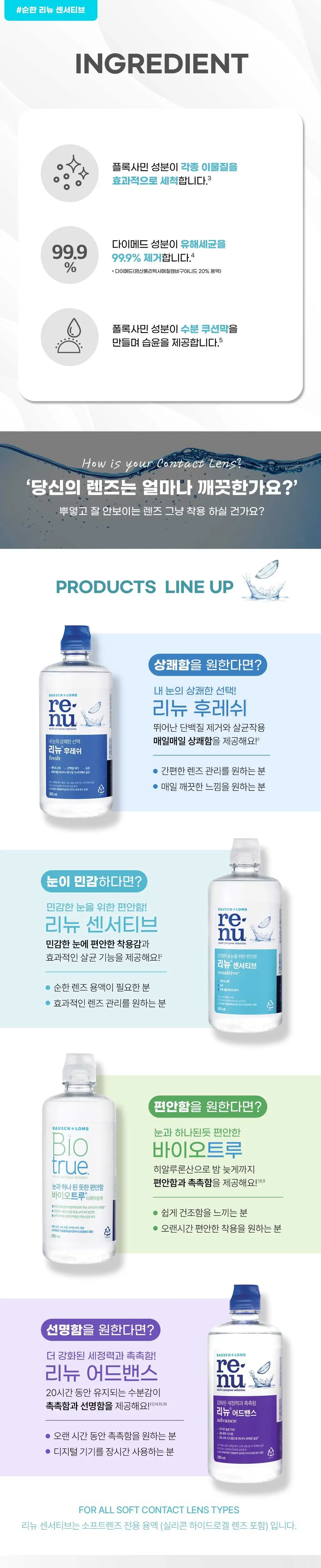 리뉴 센서티브 더블 기획 (355ml+355ml) 상세페이지 2
