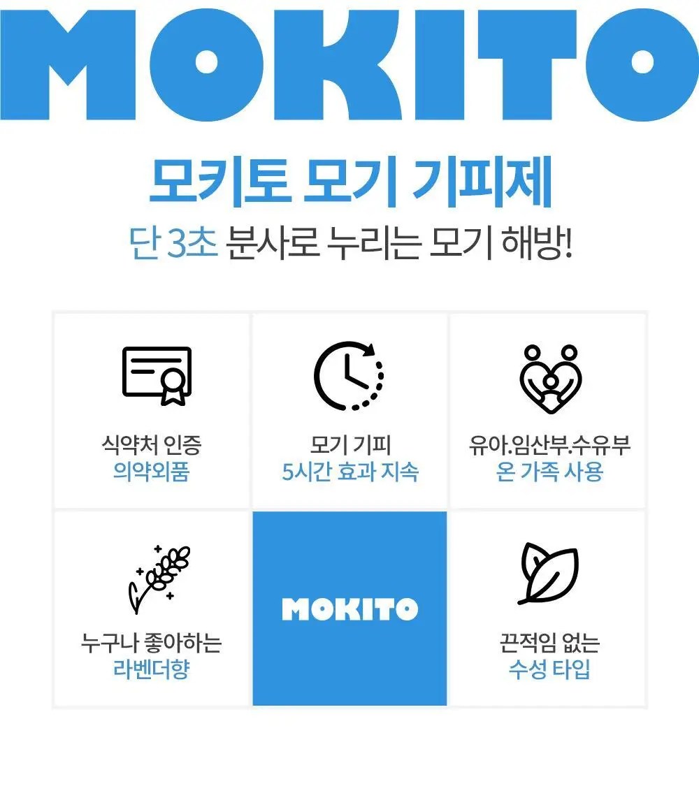 모키토 모기기피제 스프레이 80ml 상세페이지 4