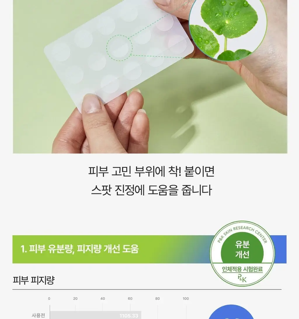 마데카 메디패치 아크큐 61매 1+1 기획(짜기전/낮케어) 상세페이지 10