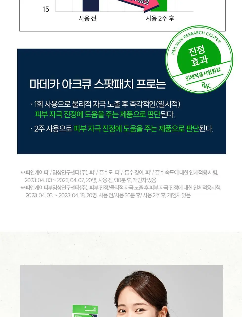마데카 아크큐 스팟패치 프로 9매 (짜기전/밤케어) 상세페이지 6