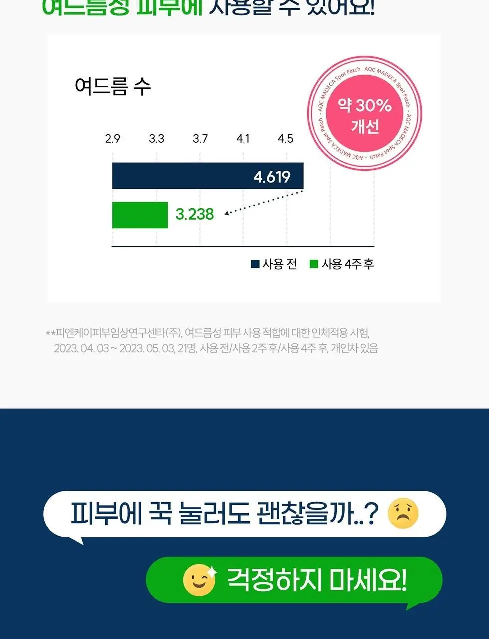 마데카 아크큐 스팟패치 프로 9매 (짜기전/밤케어) 상세페이지 15