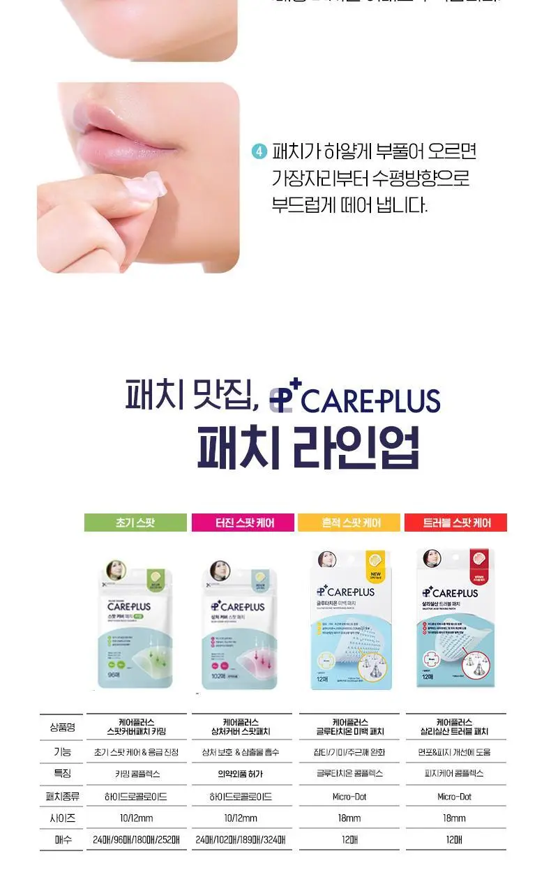 케어플러스 상처커버 스팟패치 189매 상세페이지 18