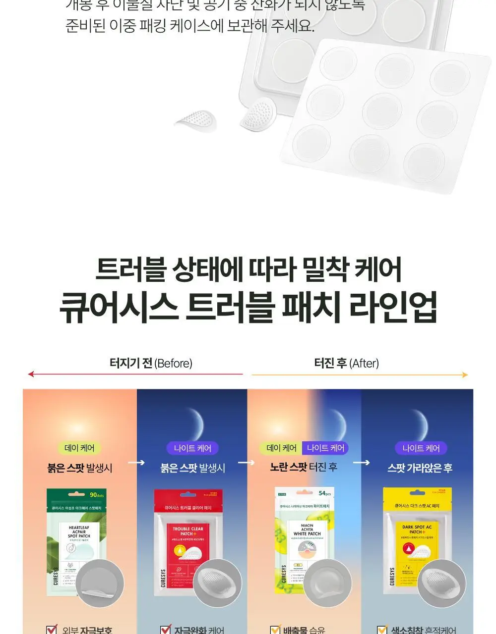 큐어시스 트러블 클리어패치 대용량 27매입 상세페이지 23