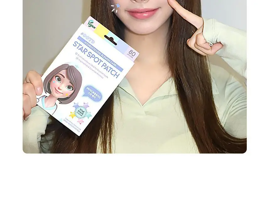 OOTD 트윙클 리틀 스타 아크네 스팟 패치 (80매입) 상세페이지 3