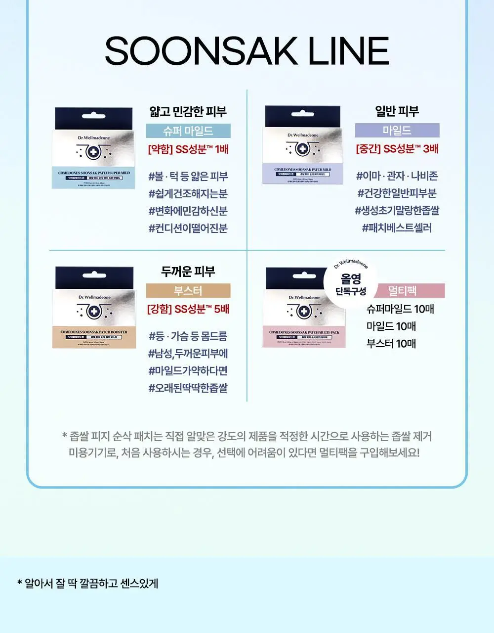 닥터웰메이드원 좁쌀피지 순삭패치 슈퍼마일드 30매 상세페이지 18