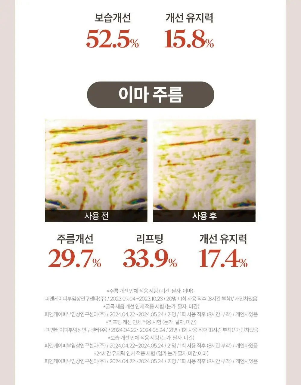 마르시끄 링클 리페어 이마 주름패치 15매(1개) 상세페이지 9