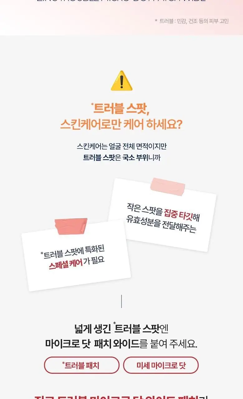 케어플러스 징크 트러블 마이크로 닷 패치 (12매/24매/와이드(+8매 증정)) 상세페이지 21
