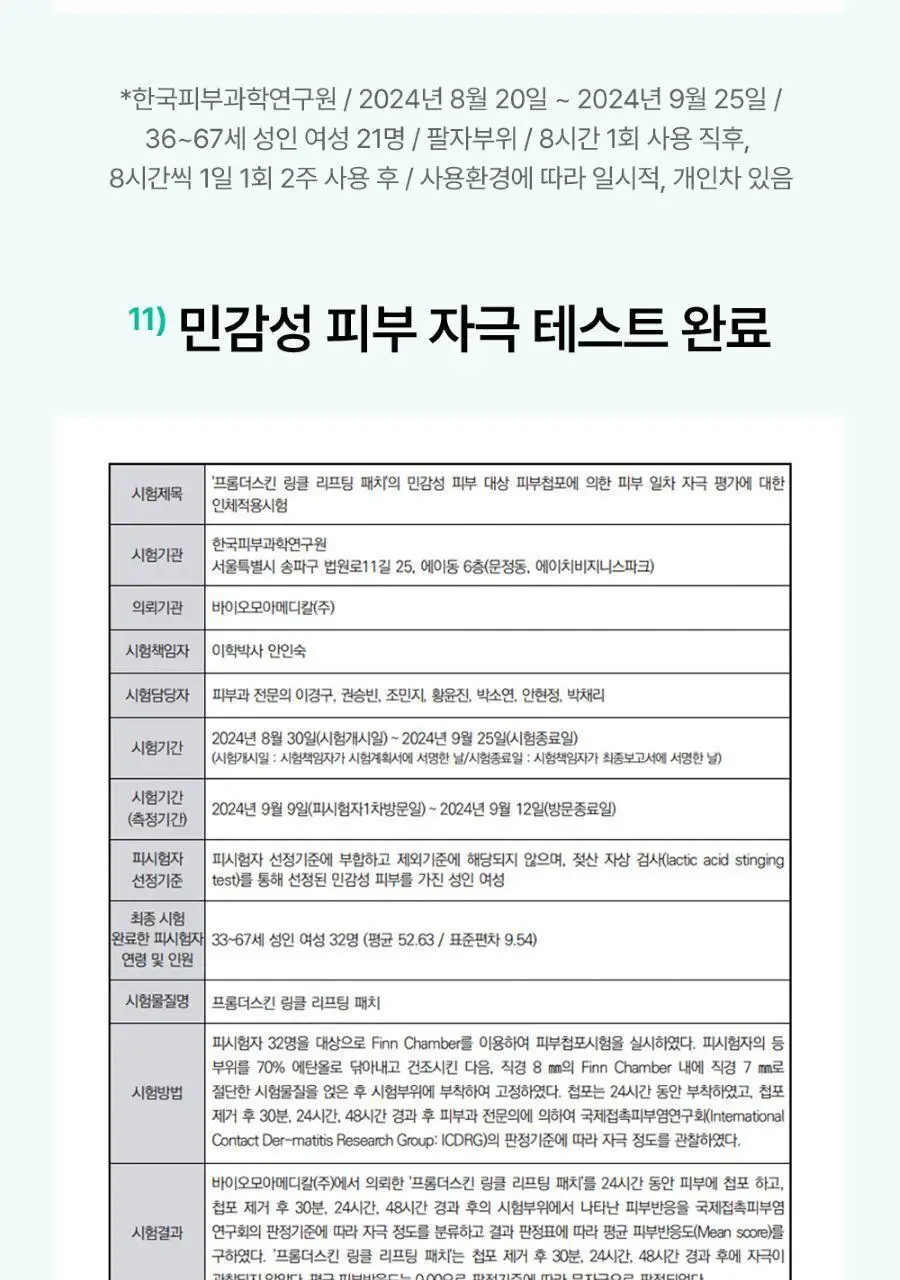 프롬더스킨 링클 리프팅 패치 6회분 (풀페이스용) 상세페이지 25